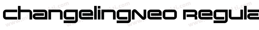 ChangelingNeo Regular字体转换
